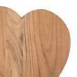 Houten serveerplank hart / Broodplank hart