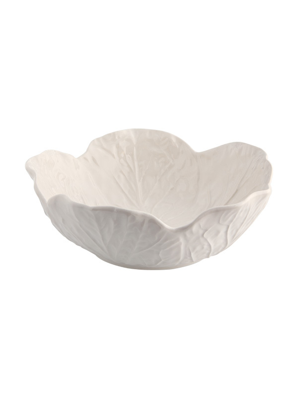 Bordallo Pinheiro - Bowl Cabbage 17,5 cm wit - Koolservies