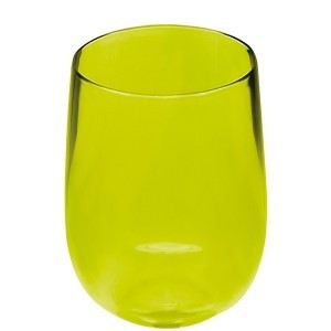 Set van zes : Kunststof Longdrinkglas Stacky groen - Zak! Designs