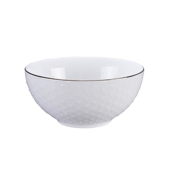 Nippon White Gold Rim - Set van 4 bowls 15 cm  - Tokyo Design