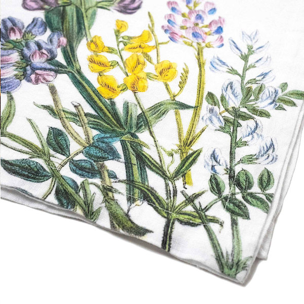 Linnen Servetten Wild Flowers - 45 x 45 cm - Set van zes