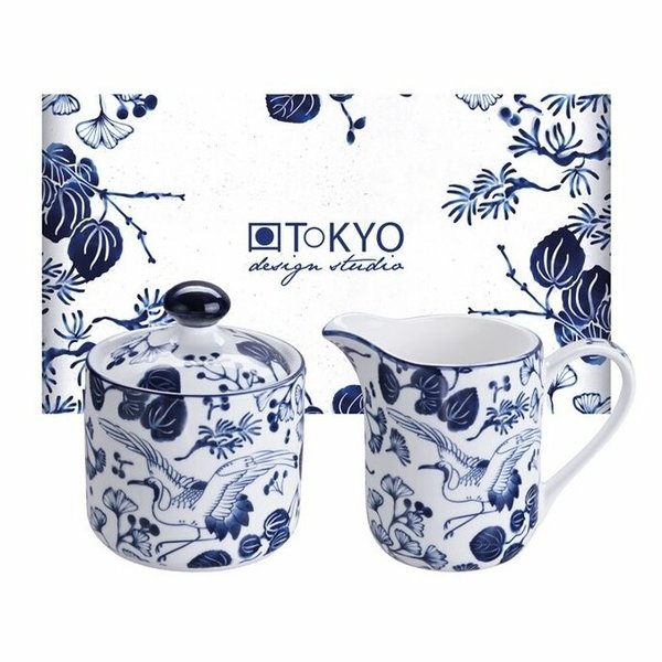 Flora Japonica - Suiker en melk set in giftbox - Tokyo Design