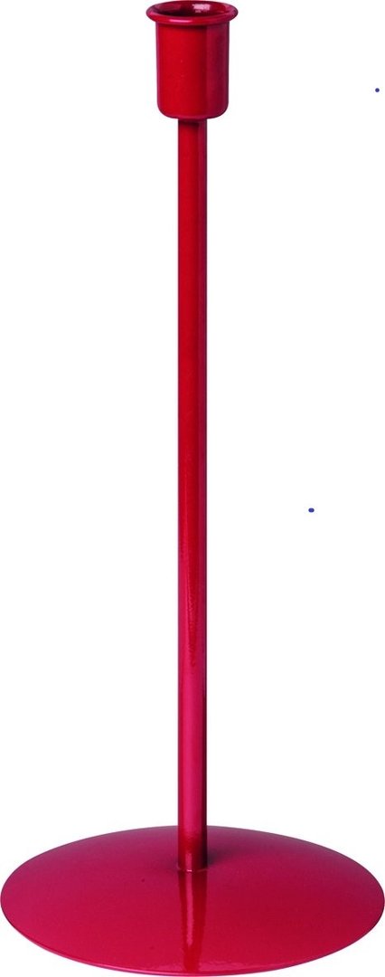 Kandelaar Rood - 30 cm