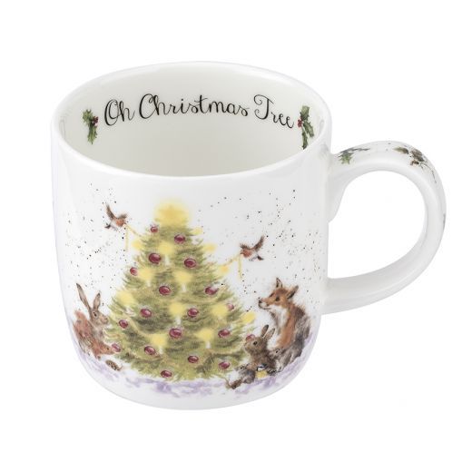 Wrendale Designs - Oh Christmas Tree beker