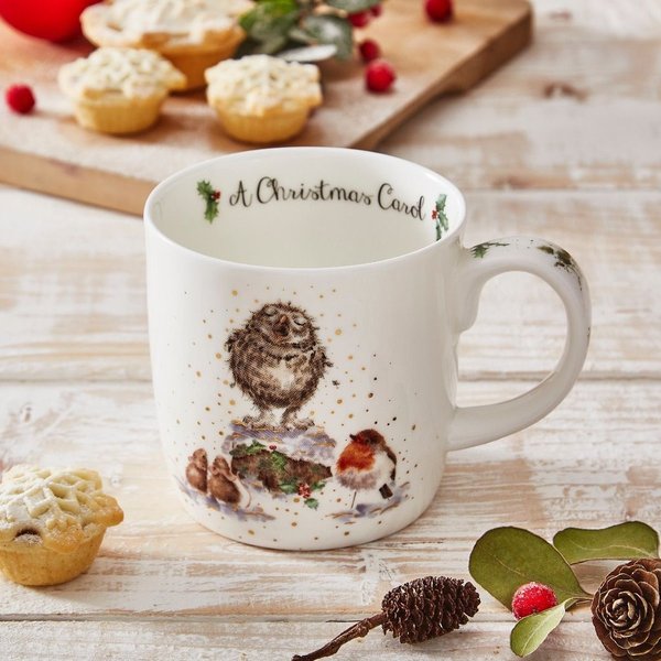 Wrendale Designs - A Christmas Carol beker Large