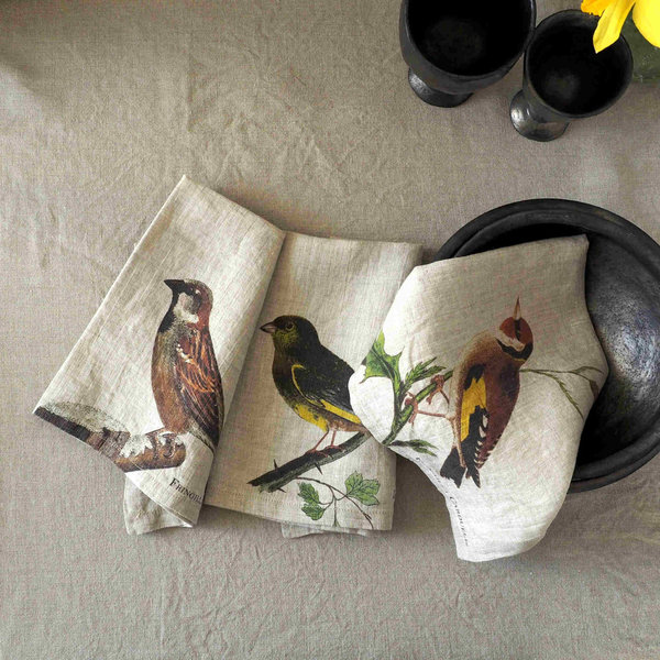 Linnen Tafelkleed Nature Beige  - 170 x 170 cm - Linoroom