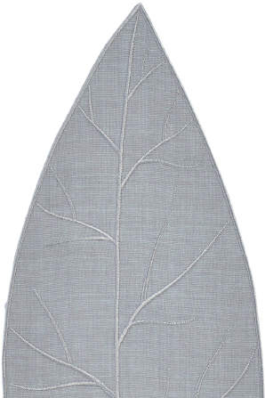Blad zilver Grijs - 70 x 26 cm - Sander