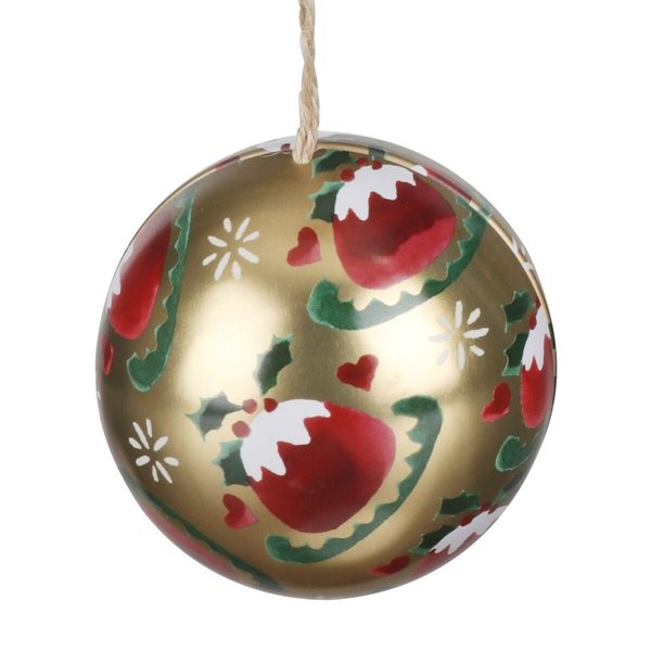 Emma Bridgewater - Christmas Pudding Kerstbal blik