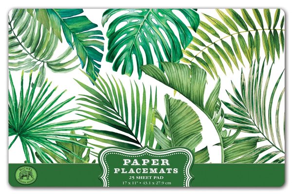 Placemat papier - Palm leaves
