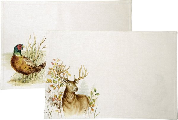 Placemat Dubbelzijdig Hunted Deer - 48 x 33 cm